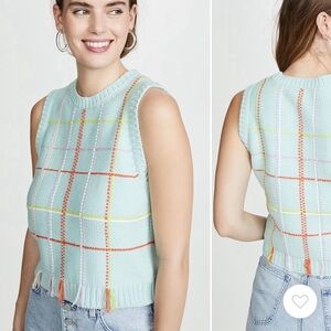 Alice + Olivia Sleeveless sweater